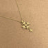 Huguenot Cross Necklace Gold Vermeil - Paul C. R. Monk