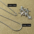 Huguenot Cross Necklace Sterling Silver - Paul C. R. Monk