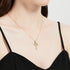 Huguenot Cross Necklace Gold Vermeil - Paul C. R. Monk